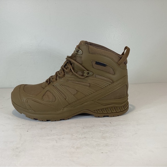 Altama Shoes Altama Aboottabad Trail Runner Tactical Mid Tan Waterproof Boots Euc Sz W